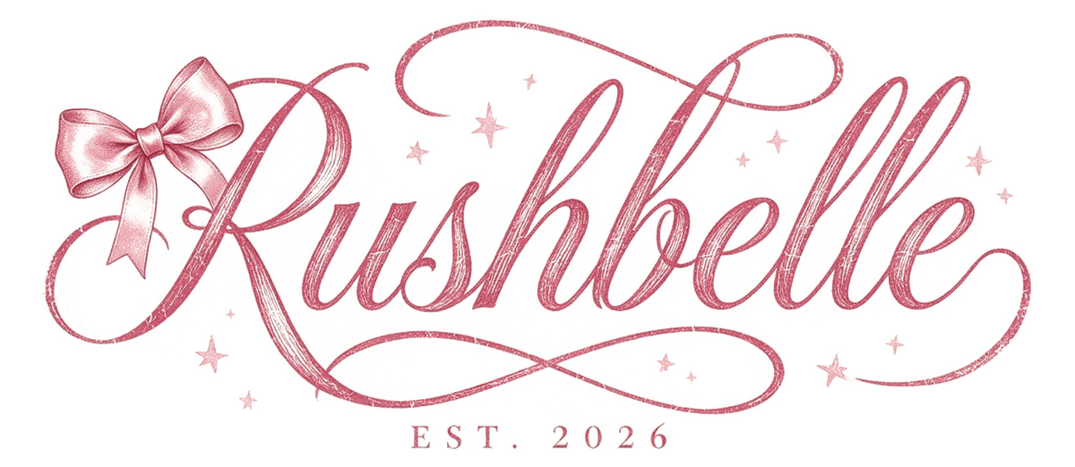 Rushbelle — sorority shirts and more, for girls who live for the House. Established 2026.